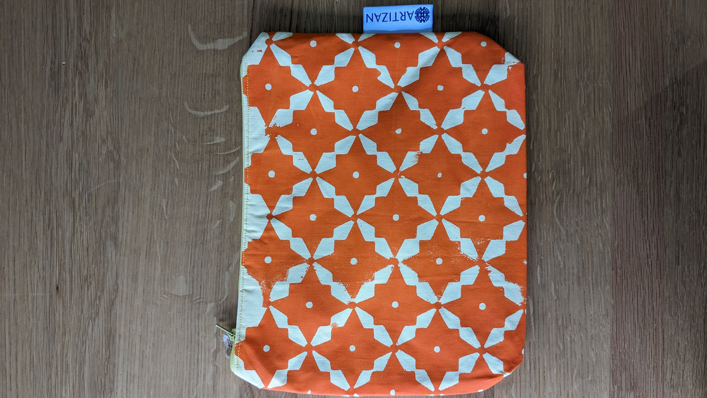 Pouch with zip