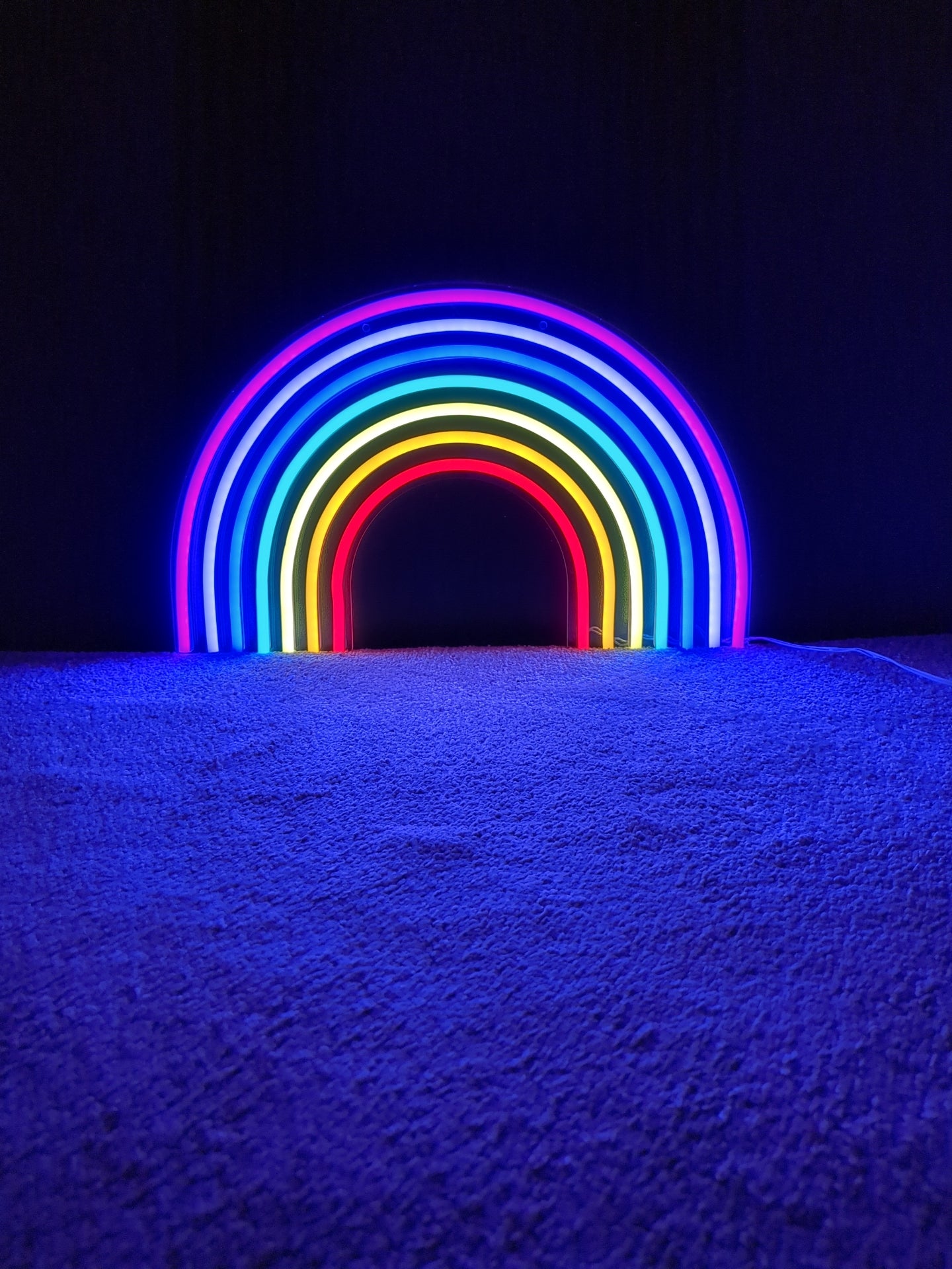 Rainbow LED neon light