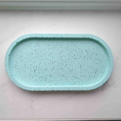 Bathroom jesmonite tray