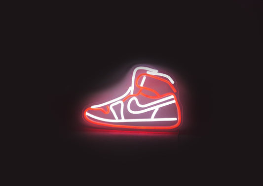 Sneaker trainer LED neon light