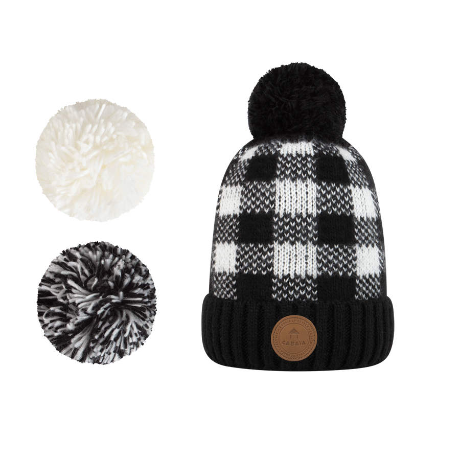 Cabaia beanie pom pom hat