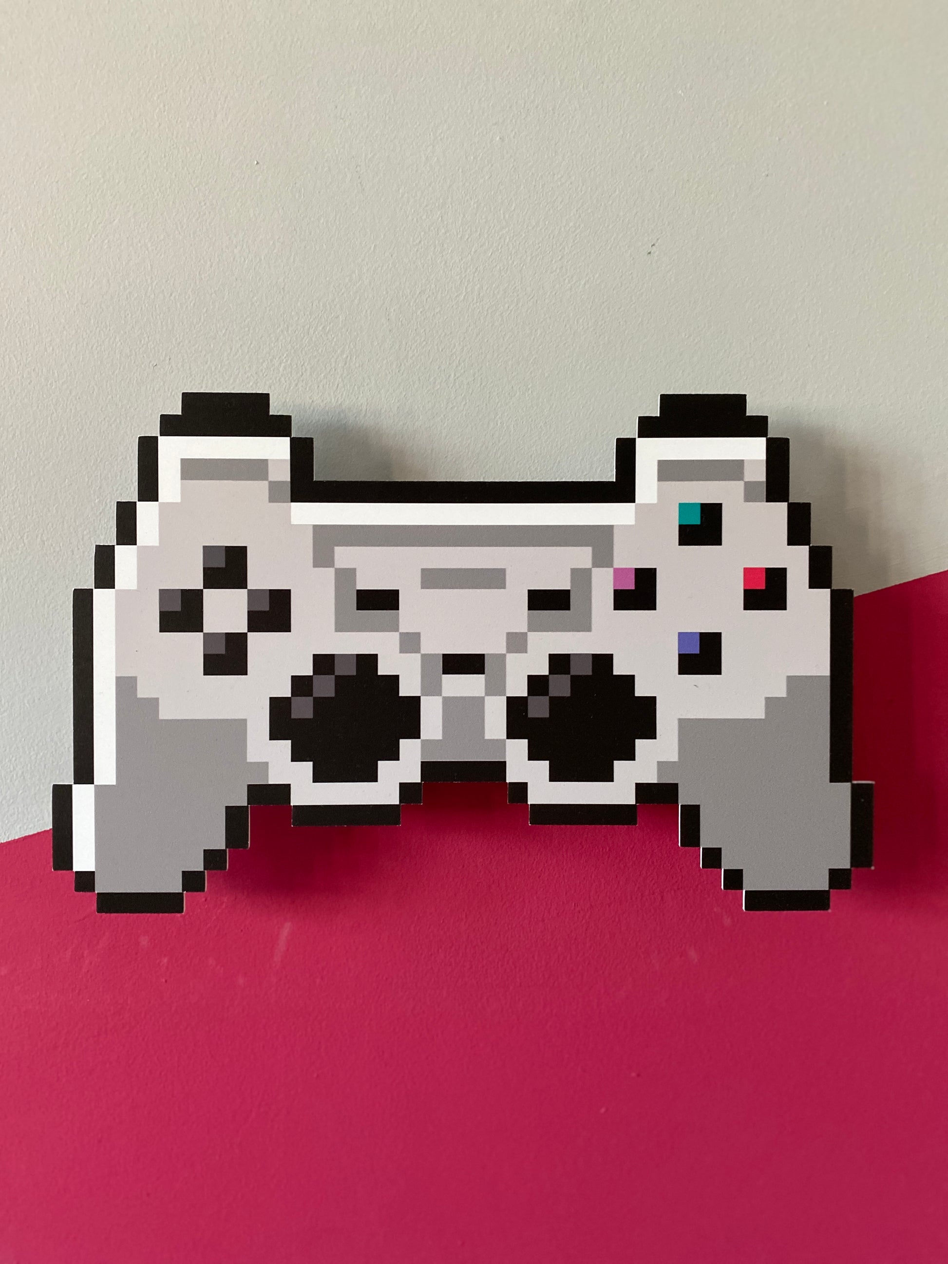 games console cutout print