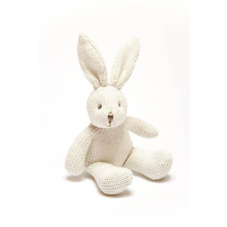 Bunny baby rattle toy