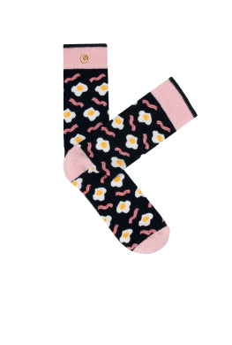 Cabaia bacon and egg socks