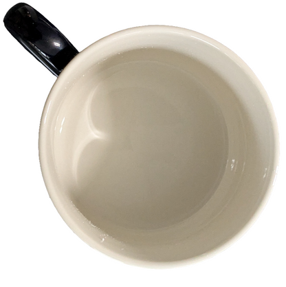 Raindrop ceramic coffee cup