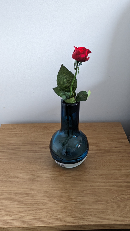 Small single stem vase by Dutz