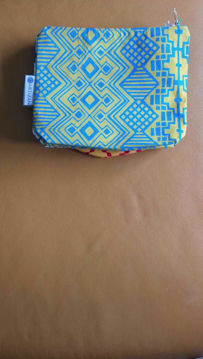 Pouch with zip