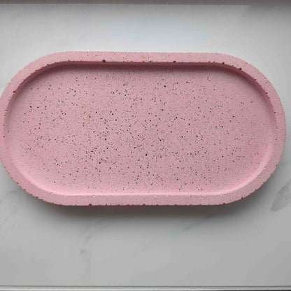 Bathroom jesmonite tray